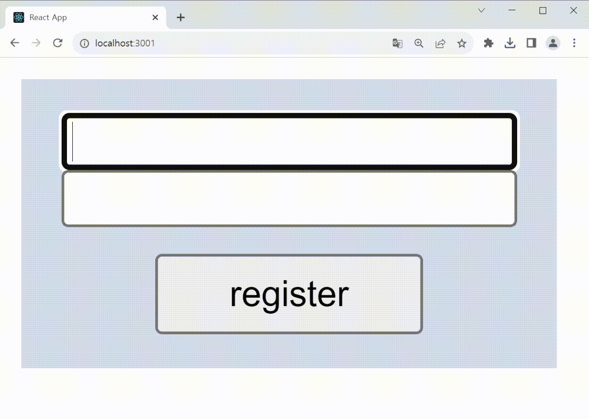 React hook form